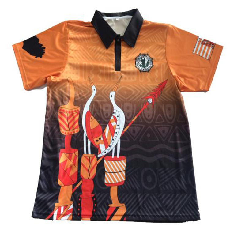 Custom Sublimation poloshirt van hoge kwaliteit