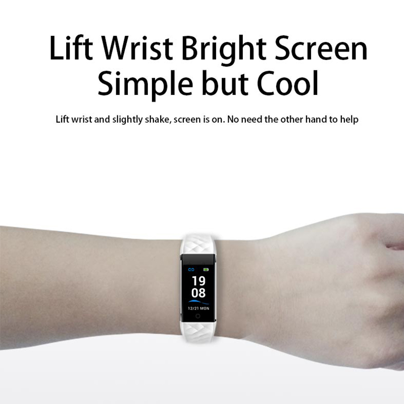 Smart Watch Dynamic Heart Rate Detection (JYDA4725) S2color screen Dynamic Heart Rate Smart Health armband