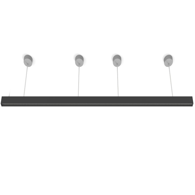 Anti-verblinding UGR u003C16 koppelbare oplossing zonder schroeven LED-lineair licht voor kantoorklaswinkel modewinkel