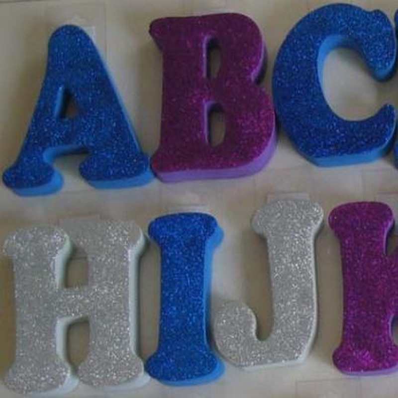 Foam letter