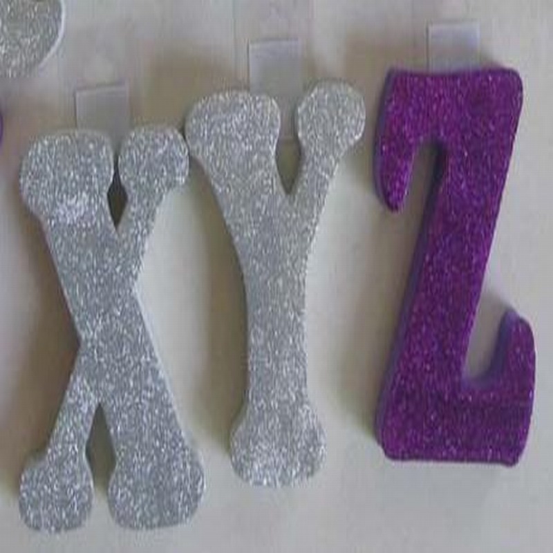 Foam letter