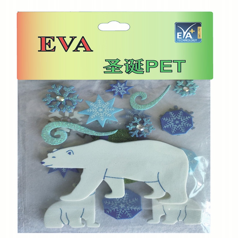 Foam Xmas PET Foam Glitter PET Foam vorm PET