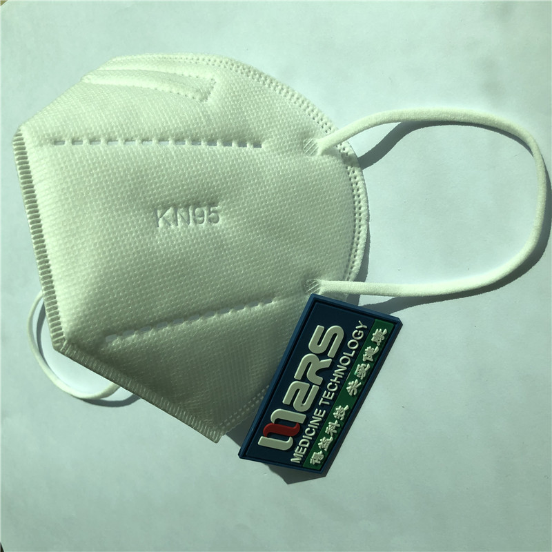 Mooie kwaliteit 5-laags stofmasker gelaatsscherm stof wegwerp gezichtsmasker kn95