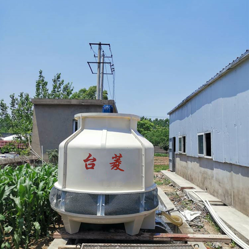 Omlopende koeltoren van glas, koeltoren van koud koelsysteem, koeltoren voor koelwater Chinese fabrikant