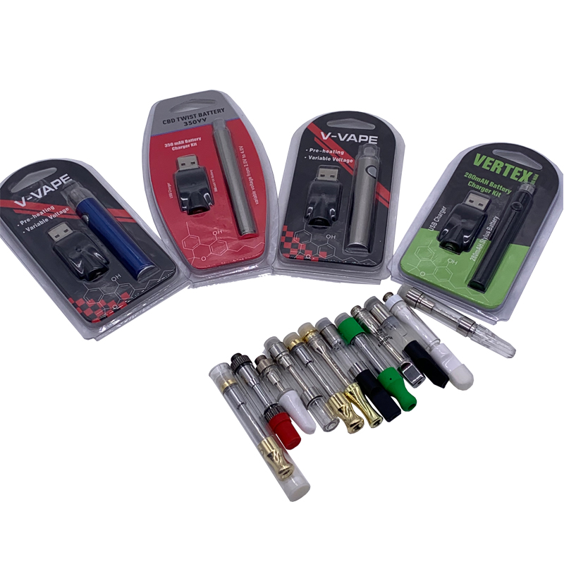 Nieuwe CBD elektronische sigaret oplaadbare 1 ml 1,2 ml olie CBD Vape-pen