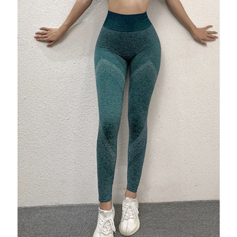 Hoge taille broek voor dames die fitness herfst hardloop yoga broek dragen, strakke sneldrogende sportbroek voor dames