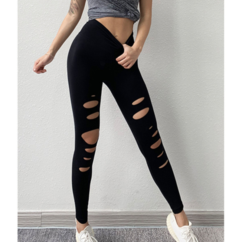 Dames yoga gymbroek stretch strakke hardlooplegging