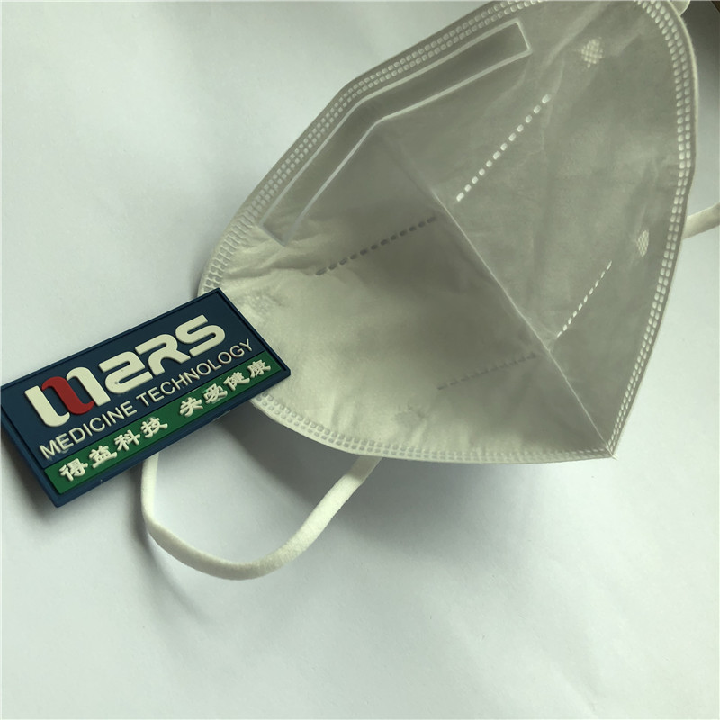 Niet-geweven verwijderbare gezichtsmasker Earloop N95 4 Ply Protection