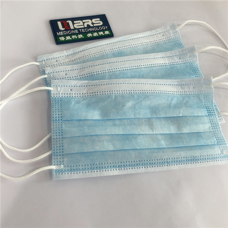 Hot Sale Product Medical 3ply Wegwerp gezichtsmasker