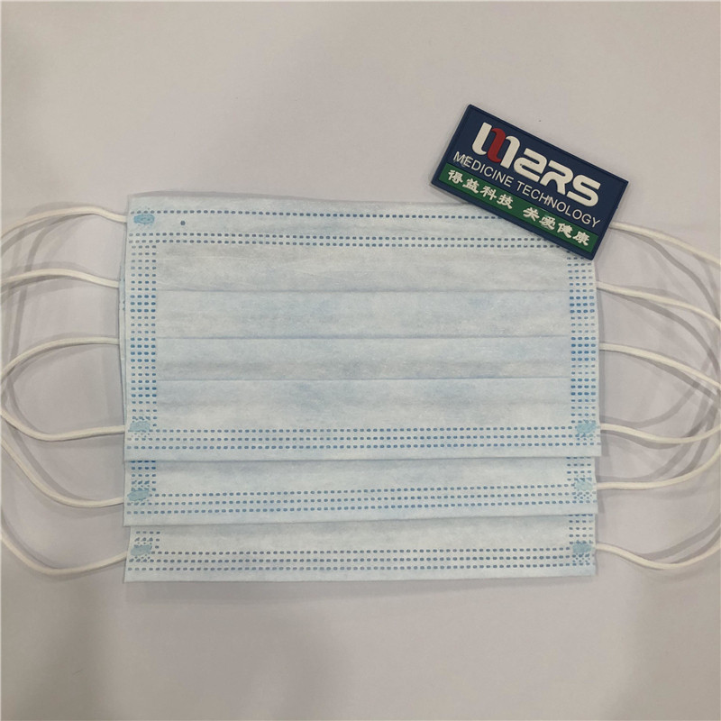 Fabriek Groothandel 3-Ply Disposable Face Mask