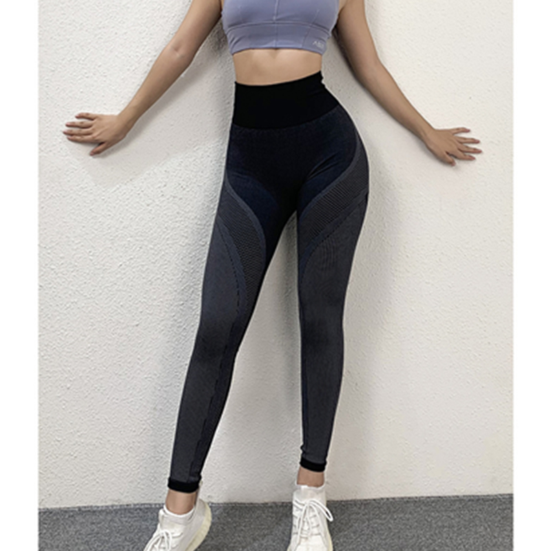 Fall running yoga hoge veerkracht sneldrogende trainingsbroek vrouw
