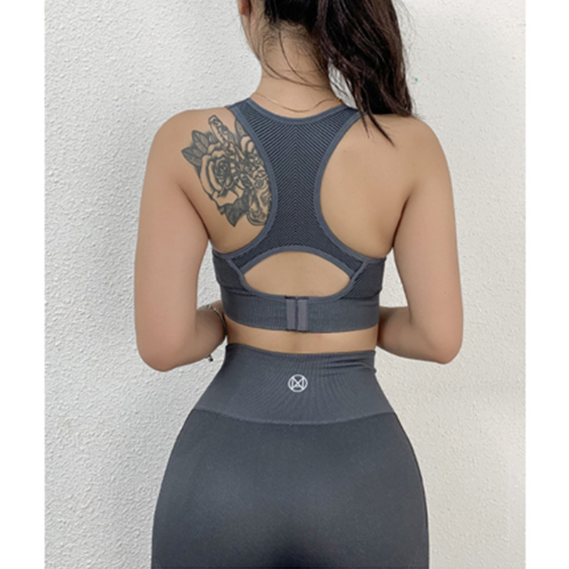 Dames sportondergoed schokbestendig hardlopen fitnessbeha beauty back yoga vest