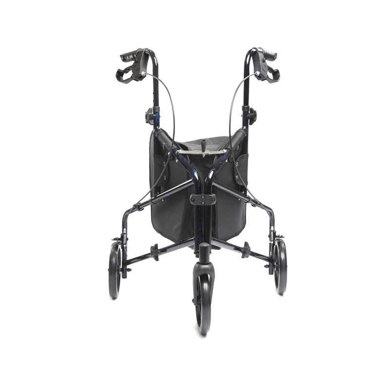 Drie wiel wandelaar, Aluminum tri-wheel walker, Reiziger 3-wiel rolwalker