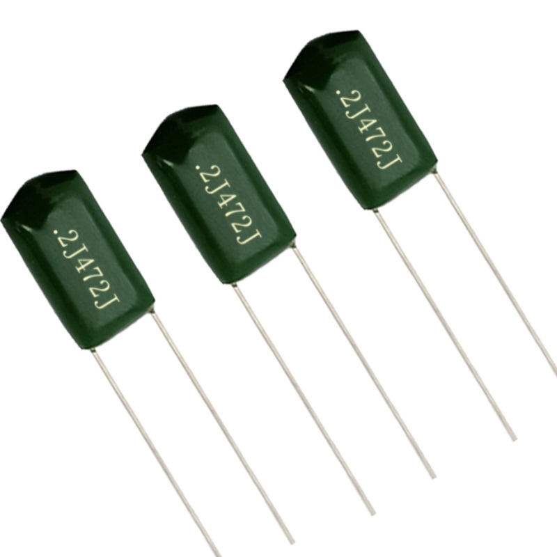 Ruofei merk CL11 groene mylar condensator 100V 250V 400V 630V 1000V polyester filmcondensator