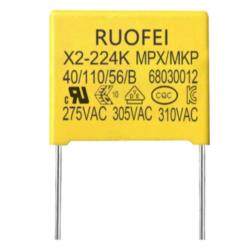 RUOFEI klasse X2 filmcondensatoren 275V veiligheidscondensator AC mkp x2 condensator, met verschillende certificaten