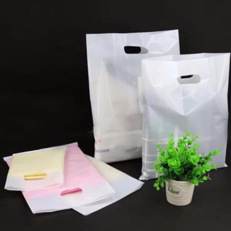 Draagbare plastic zak Plastic boodschappenzakken