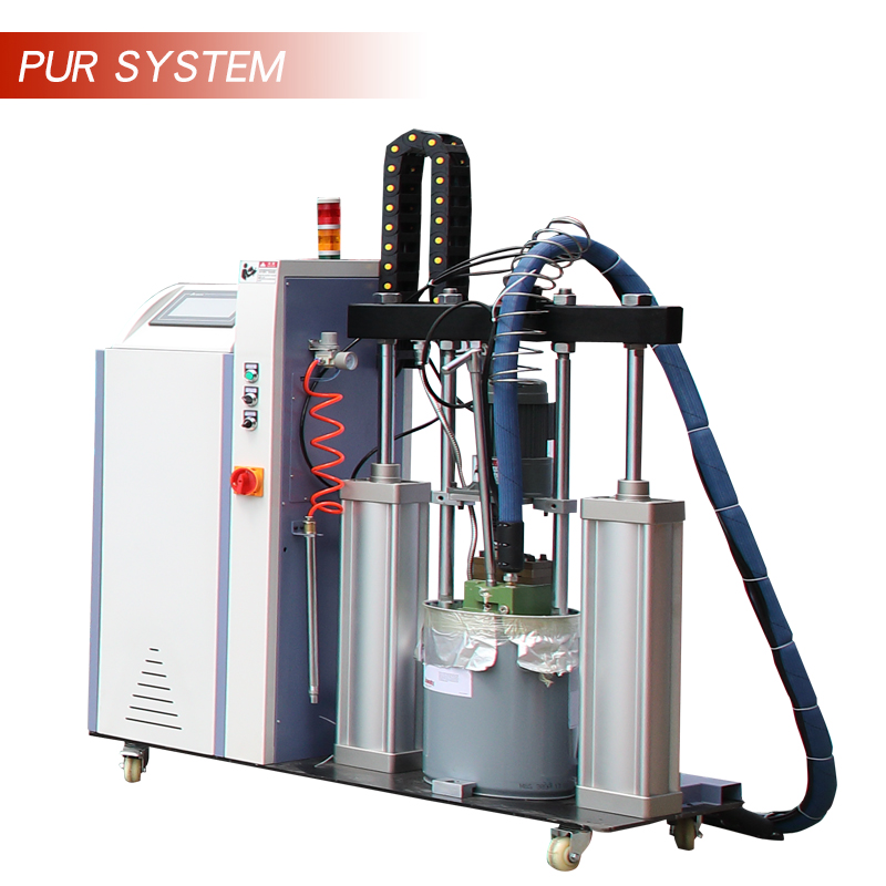 Optionele configuratie van kantenaanlijmmachine: PUR-systeem / Quick-melt-systeem