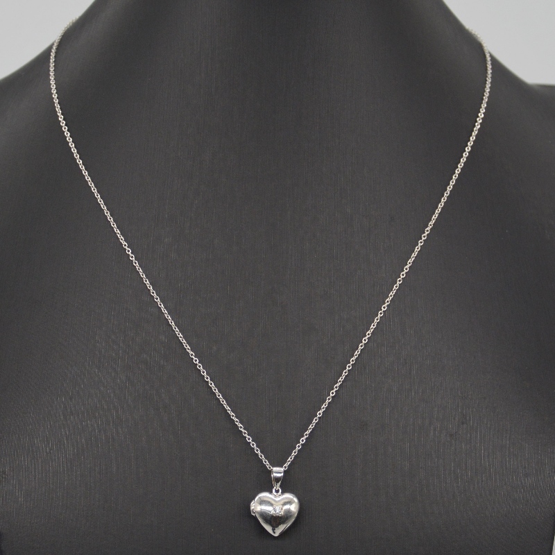 Silverware SilverJuweelry FashiosilveryerJuweelry Necklace RFBSLNK002