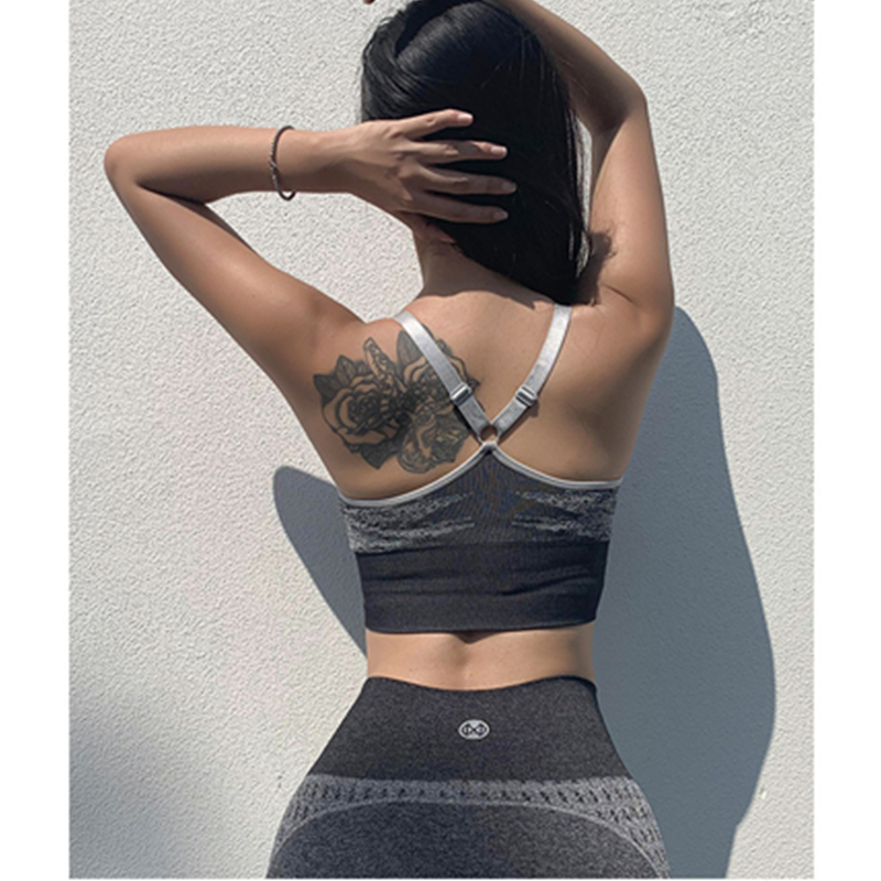 Women's yoga vest adembenemend snel droog fitness professionele BH sport BH Shock-proof hardloopbeha voor vrouwen
