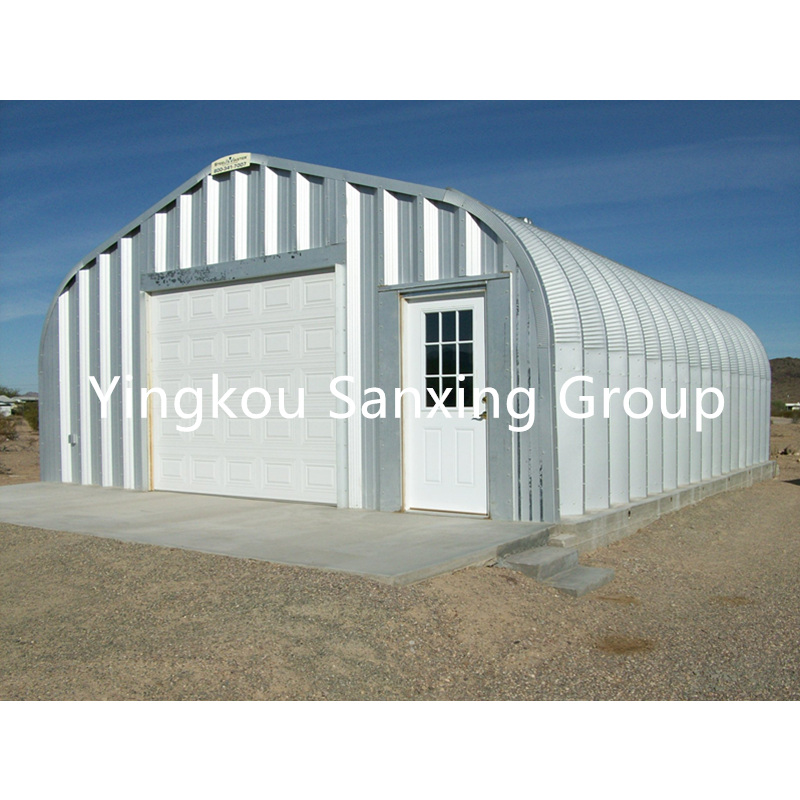 Stalen structuur gebouw