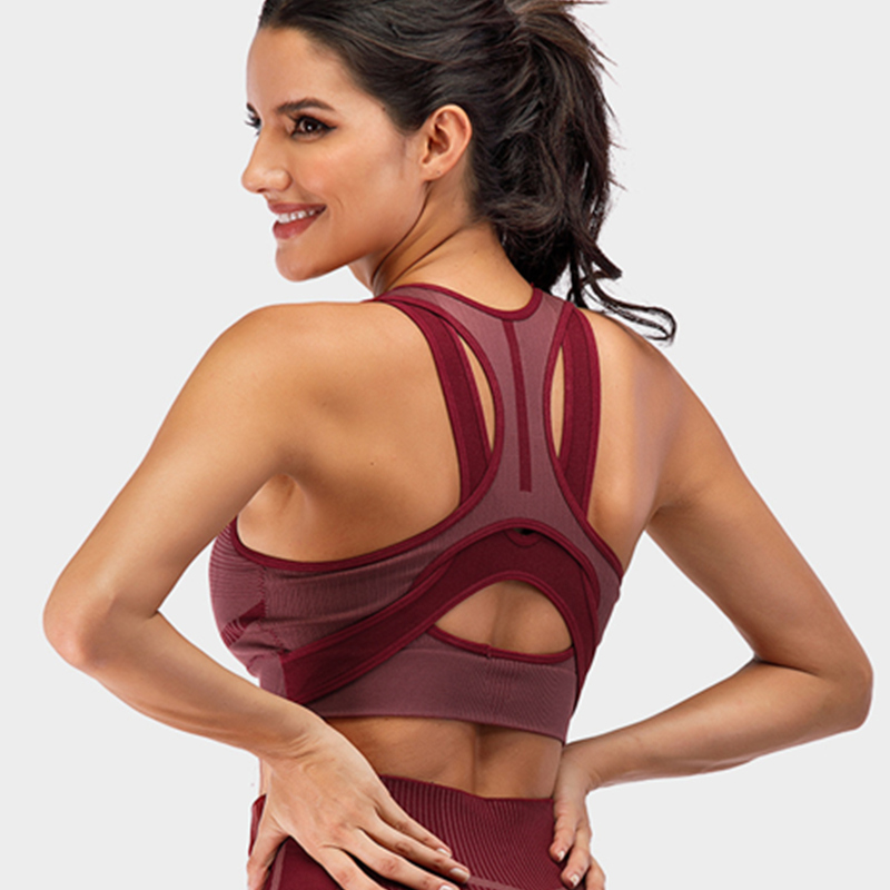 2020 Nieuwe sport cross strap ontwerp BH vest sling fitness yoga BH