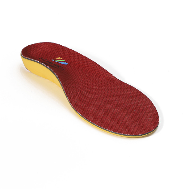 De High Arch Performance Full-Length PU Foam Shoe invoegen Running Sport Shoe Insole