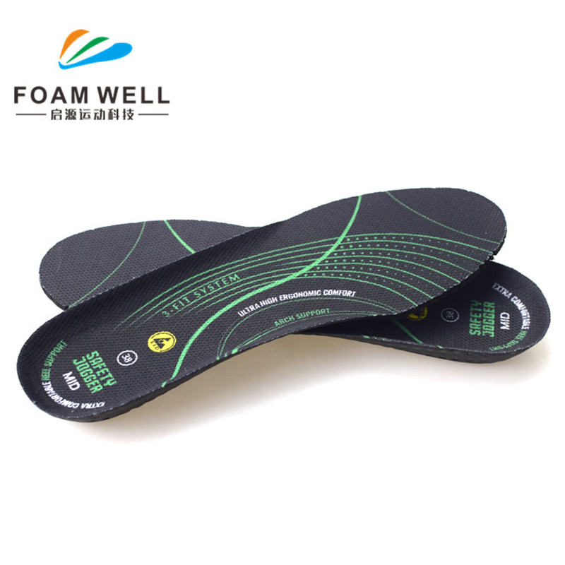High Quality Breathable Pain Relief Comfortable Custom Molded EVA Foam Relax Insole