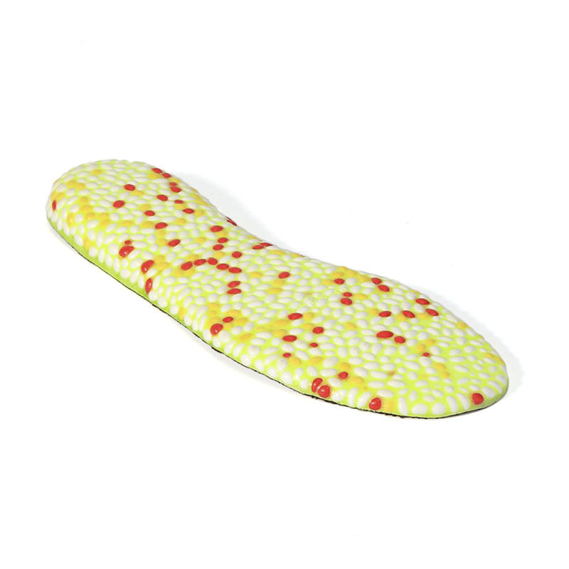 Nieuwe verwijderbare Comfort Shock Absorptie E-TPU Popcorn Sport Schoen Insoles