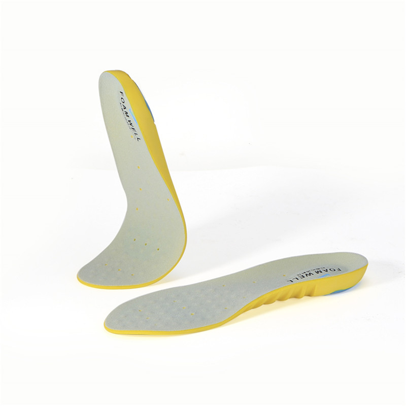 Ondersteuning van het draaien van gel Silicon Shock Absorptie Cushion Insoles voor schoenen