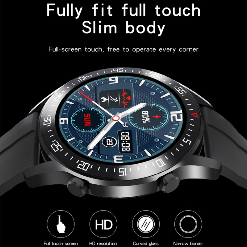 Smart Watch, Fitness Tracker met Heart Rate Monitor, C2