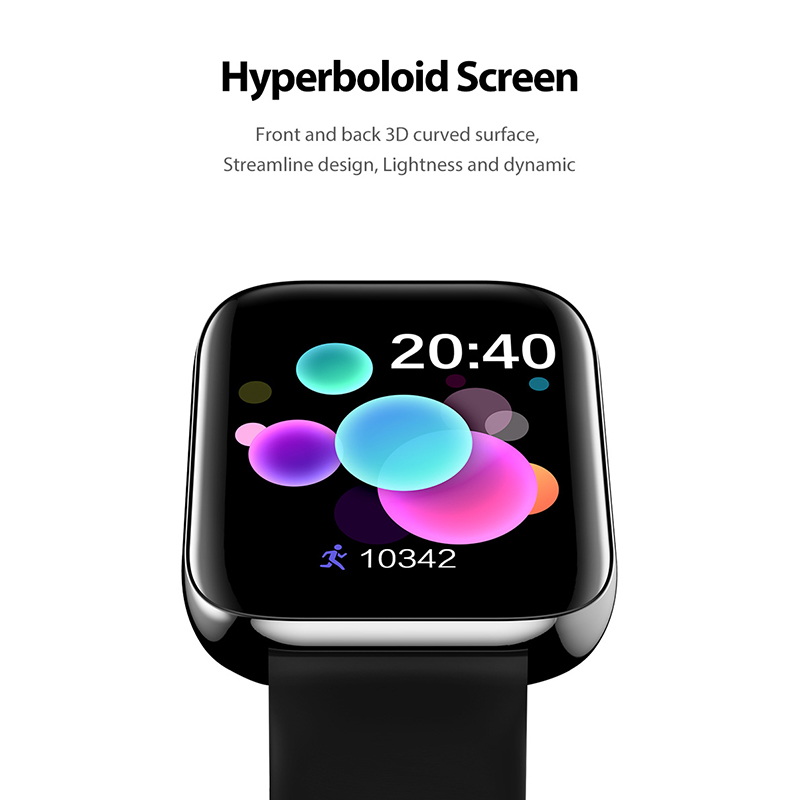 Smart Watch, Fitness Tracker met Heart Rate Monitor, Activity Tracker met 1.3