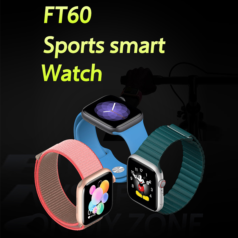 smart watchFT60,Bluetooth; Heart Rate $Blood Pressure Monitoring; Sleep Monitoring; Sports Data Collection: Detecteert de toestand van uw dagelijkse bewegingen