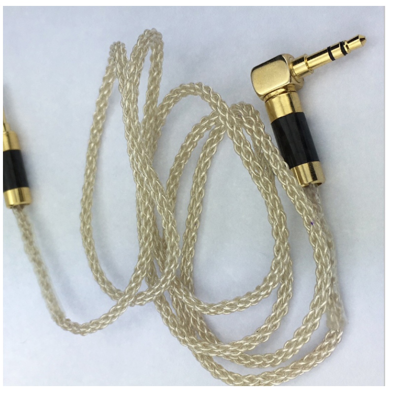 Stereo car audio kabel 8 strengen mannelijke naar vrouwelijke metalen elleboog verlengkabel DIY aansluiting