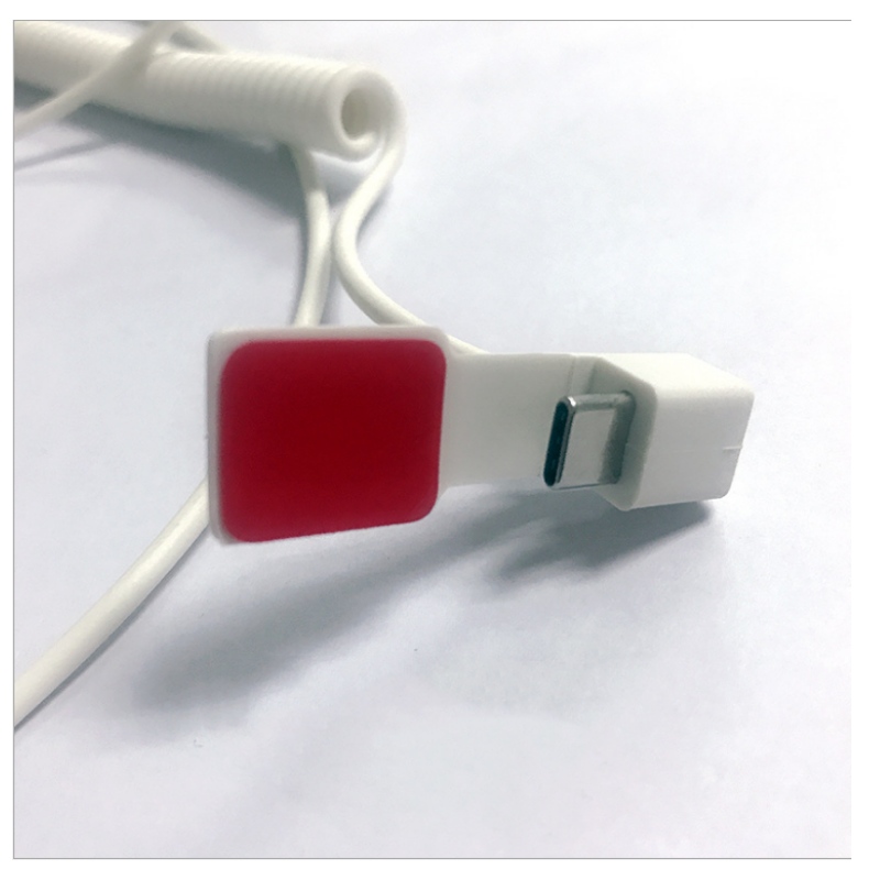 Business Hall speciale mobiele telefoon alarm diefstal van de kabel Type C Android single product display rek veerdraad