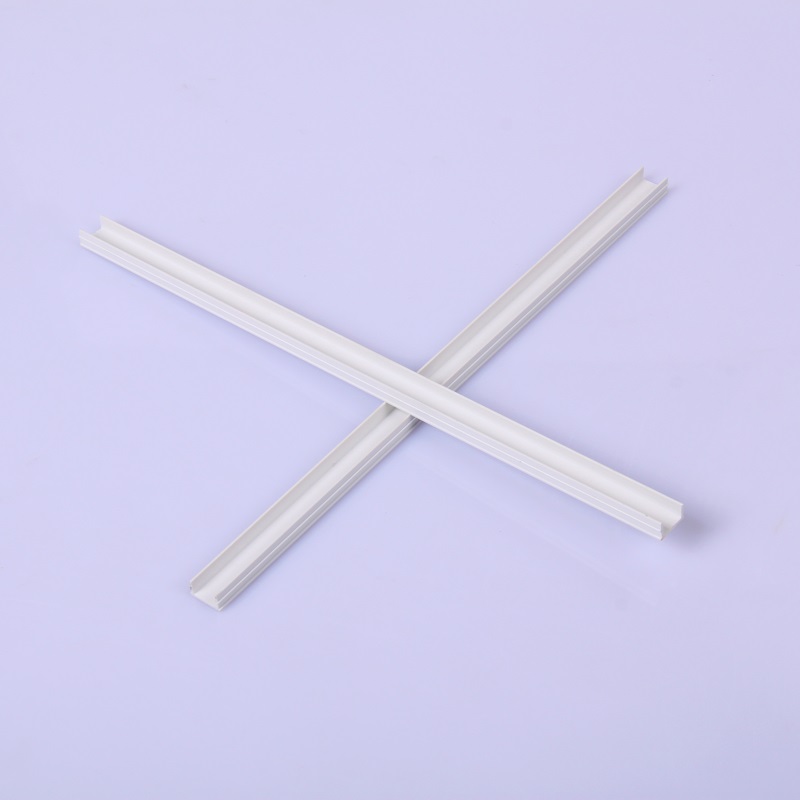 pvc-kunststof schuifrailstrip U-vormig pvc-kanaal met lage prijs voor raamladeonderdelen