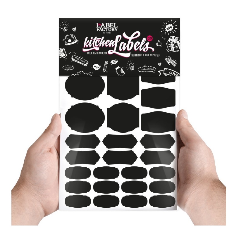 A4 CHALKBOARD LABELSTICKER