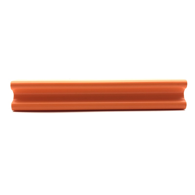 Rigide pvc plastic profiel op maat PVC kanaal PVC plastic profiel Ingetrokken Bar Splits voor stalen strip, aangepast aan