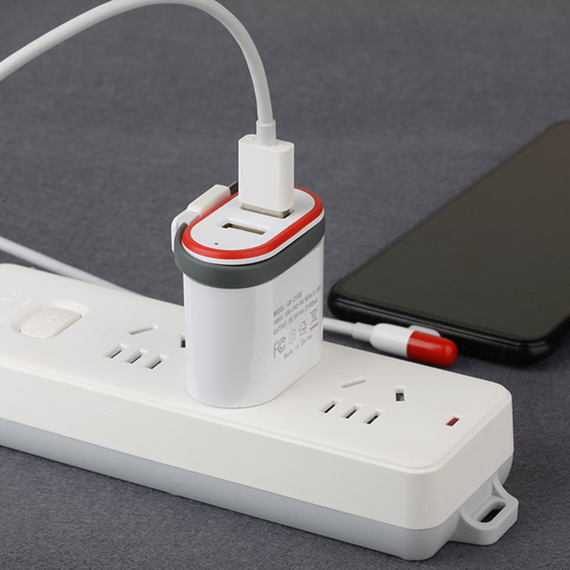 OEM-logo De nieuwste mobiele accessoires Supersnelle snelle EU-stekker 5V USB-oplader voor Android-telefoon multi-oplader USB-wandlader