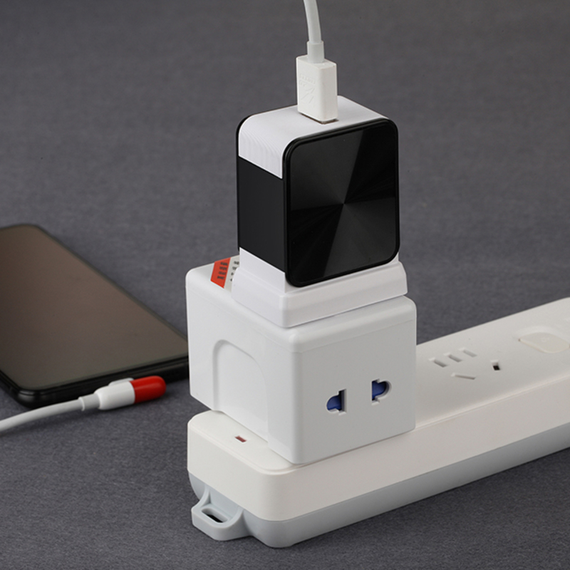 FCC .CE Mobiele telefoon Snelle oplader Universele adapter 2 USB-poorten reislader draagbare oplader fabrieks-OEM