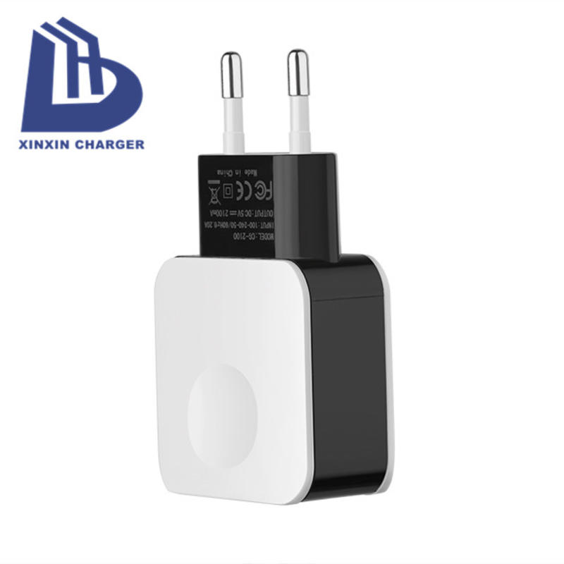 Mobiele telefoon snellader Universele adapter 2 USB-poorten universele multi-reislader draagbare lading