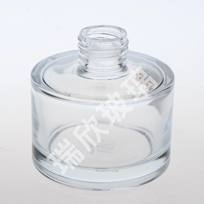 100ml ronde type glazen fles rietverspreider met rolkap
