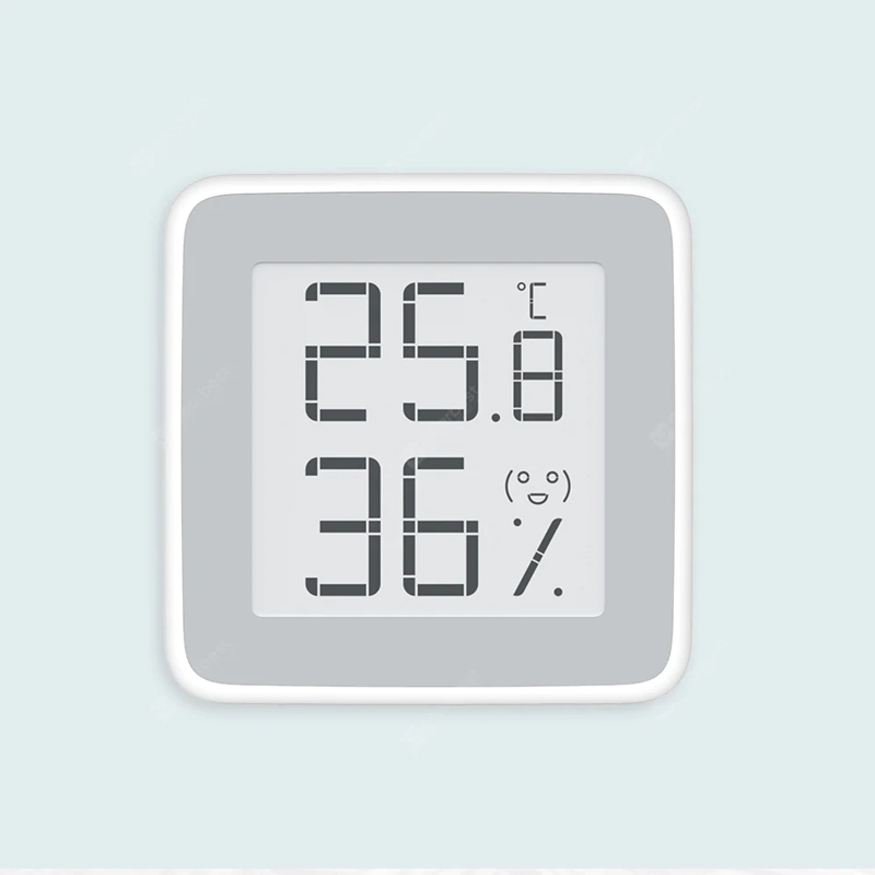 C201 Elektronische E-ink Schermthermometer Hygrometer 1pc van Xiaomi youpin - Wit