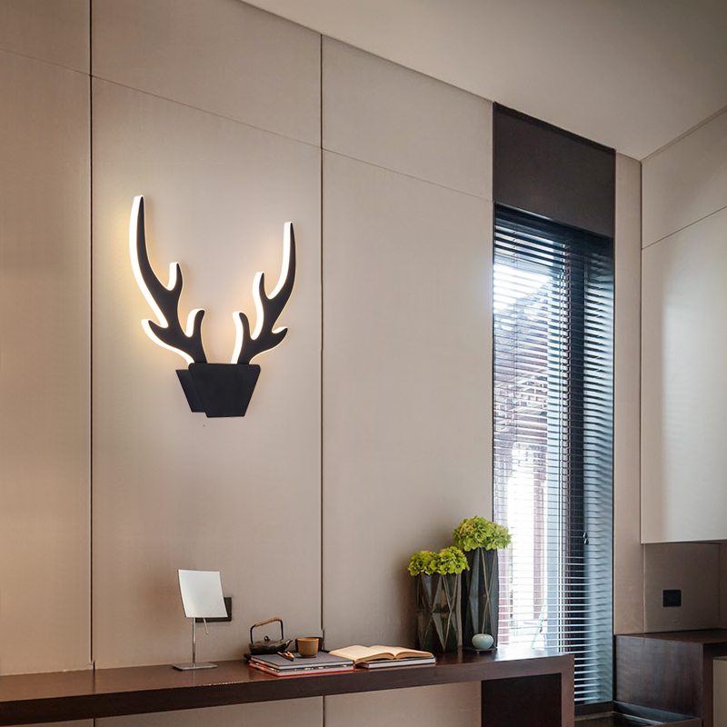 Zhongshan Art Deer Design LED-wandlamp met slimme bediening voor slaapkamer