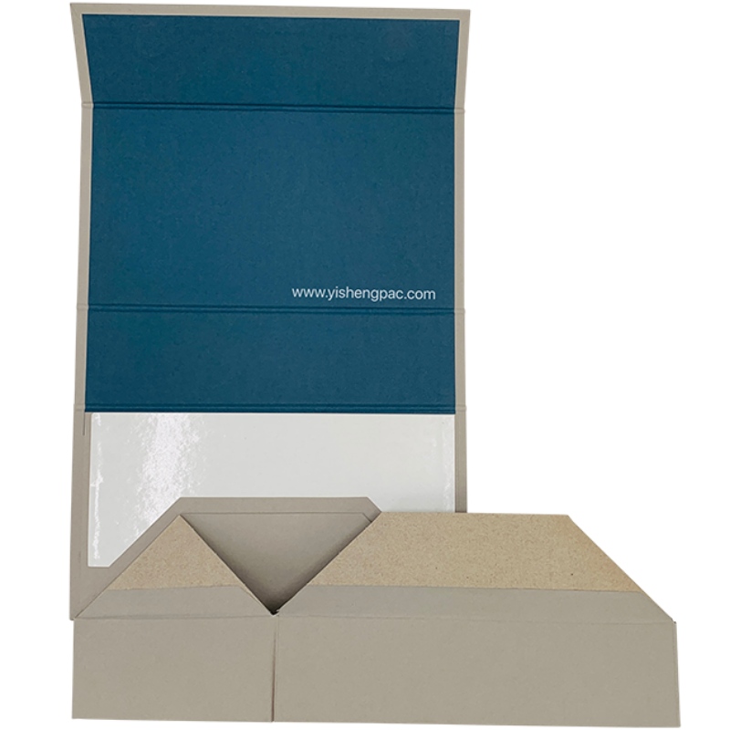 Grey Gift Box met Magnetische afsluiting, Collapsible Box for Gifts, Cardboard Box