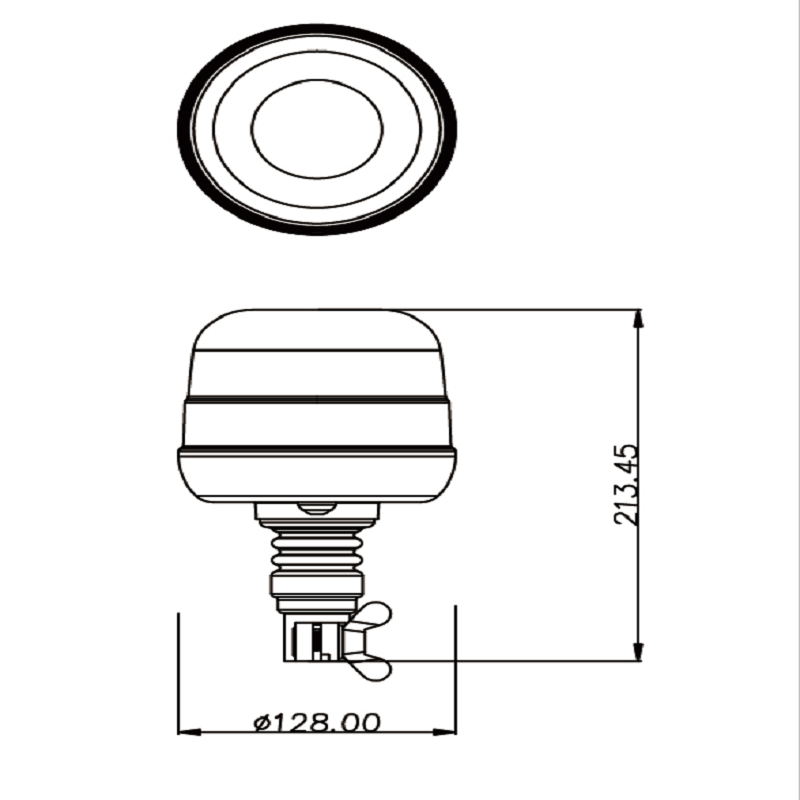 LED Roterende Beacon Light