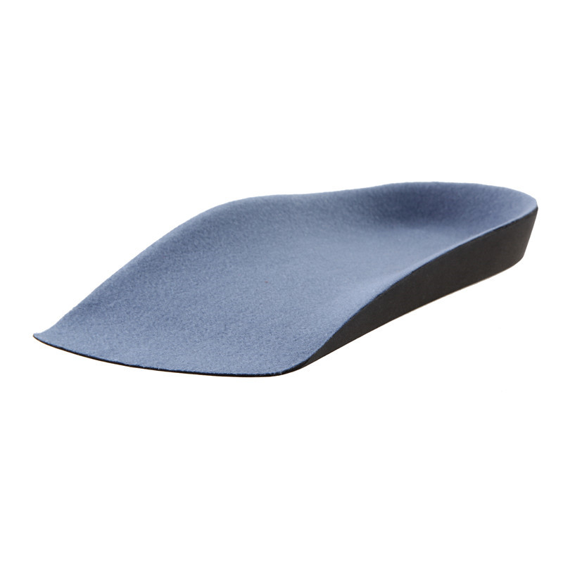 3/4 Lengte PU Hard Plastic Plastic High Quality Custom Flat Feet Arch Ondersteuning Orthopedic Shoe Insoles