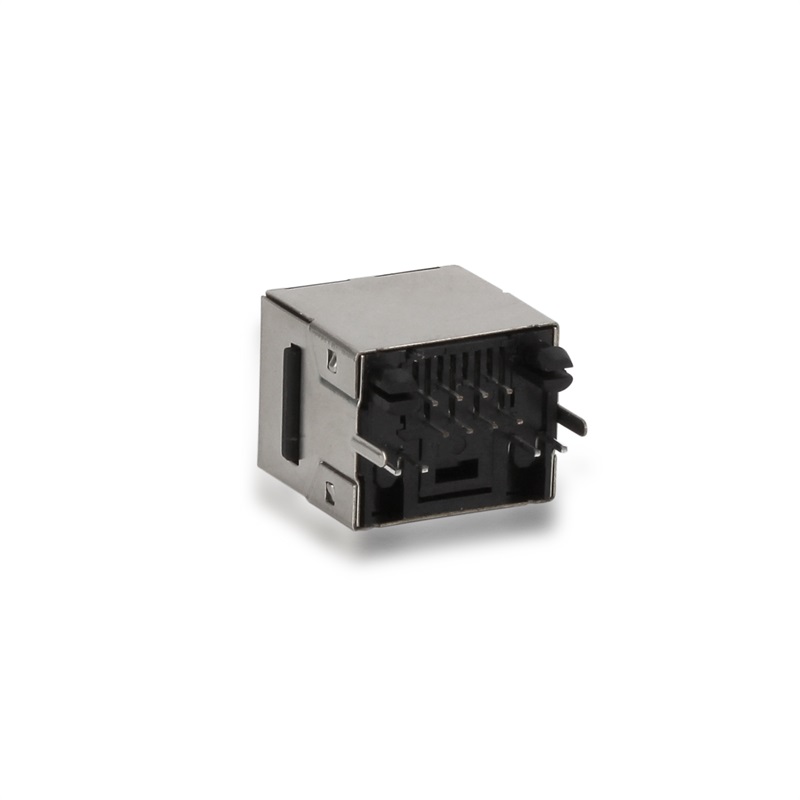 RJ45,1X1,led,Shield Case