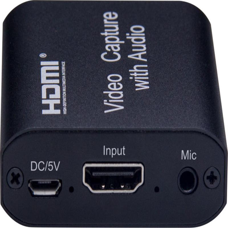 V1.4 HDMI video-opname met HDMI Loopout, 3,5 mm audio