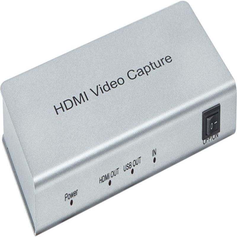 USB 3.0 HDMI-video-opname met HDMI Loopout, coaxiale, optische audio