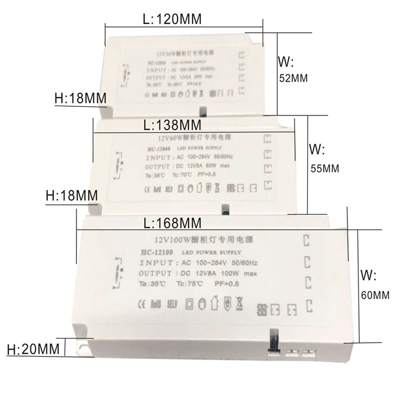 36W-12V-3A Corridor Automatische schakelaar van de trap